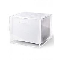 Vonvik High Quality Clear Acrylic File Box Or Desk File Organizer