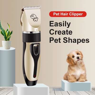 Rechargeable Low-noise Pet Hair Clipper Remover Cutter Grooming Cat Dog Hair Trimmer Electrical Pets Hair Cut Machine